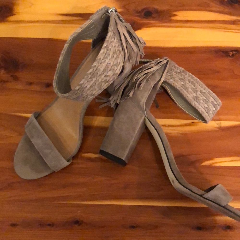 BCBG Generation fringed heel from Stitch Fix 9.5